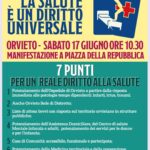 Orvieto: Cgil domani in piazza per la sanità pubblica