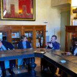 Il sottosegretario alla Giustizia Delmastro a Orvieto incontra il sindaco Tardani e il presidente dell’Associazione Forense Caprio